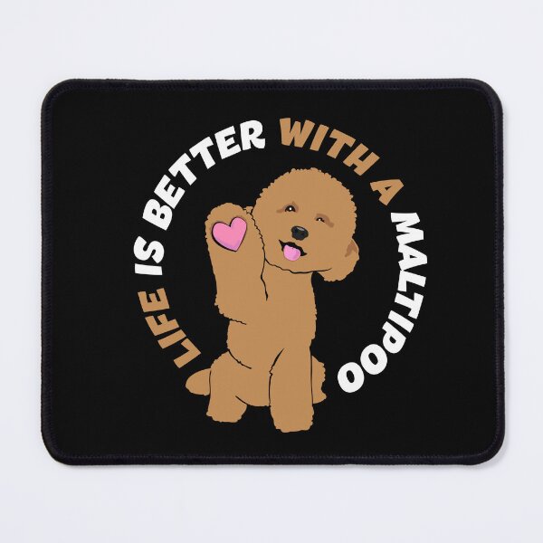 Item preview, Life Is Better With A Maltipoo. Golden Maltipoo designed and sold by natysik111188.