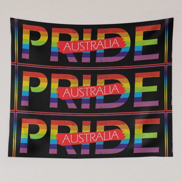 Item preview, Australian Pride Australia lgbtq designed and sold by EpicMaps.