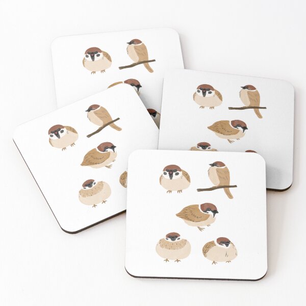 Item preview, Sparrow birds designed and sold by popping-popping.
