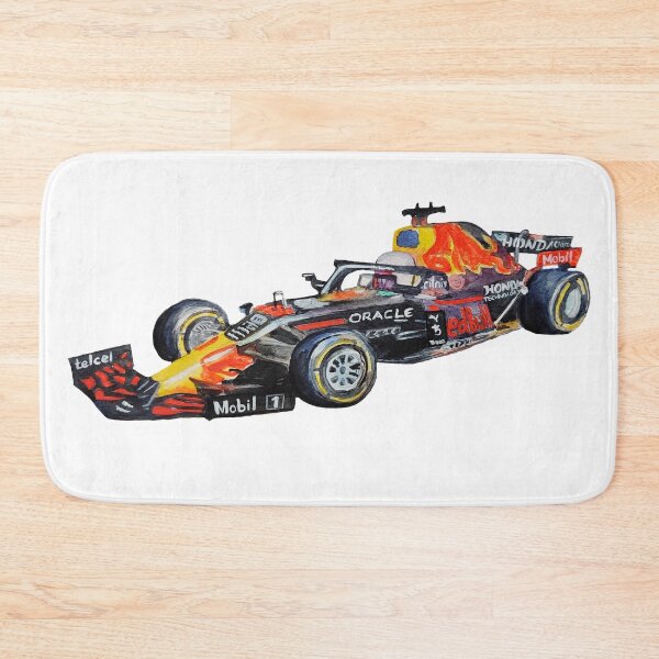 Item preview, Racing Car in watercolours pattern illustration, Formula 1 watercolours designed and sold by Ala Lopatniov.