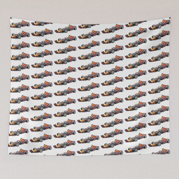 Item preview, Racing Car in watercolours pattern illustration, Formula 1 watercolours designed and sold by Ala Lopatniov.
