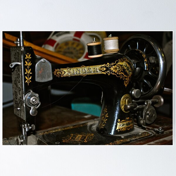 Still Stitching - Vintage Sewing Machines: Diagram - Vintage Sewing Machine  and Treadle