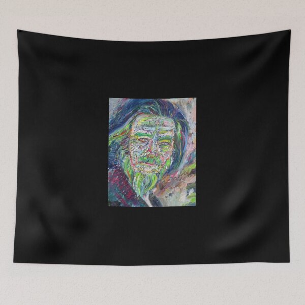 Item preview, ALAN WATTS oil portrait designed and sold by Caleb5564b2.