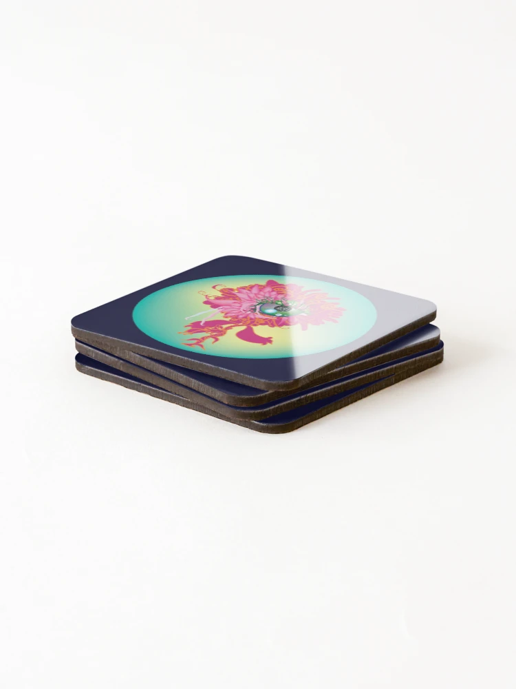 Thumbnail 4 of 5, Coasters (Set of 4), Bloom designed and sold by InfinitePathArt.