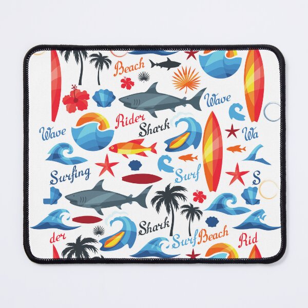 Item preview, Colourful SurfingPattern - Holiday Design designed and sold by CreativNode.