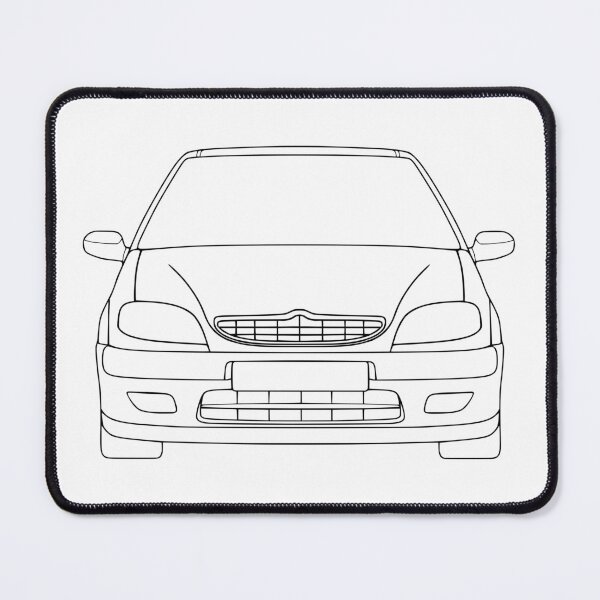 Item preview, Citroen Saxo VTS VTR facelift 1999-2004 Black lines designed and sold by EdimDesign.
