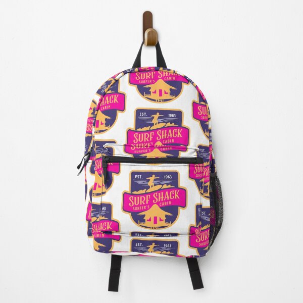 Item preview, Pink Orange Surf Shack Cabin Design - Holiday Collection designed and sold by CreativNode.
