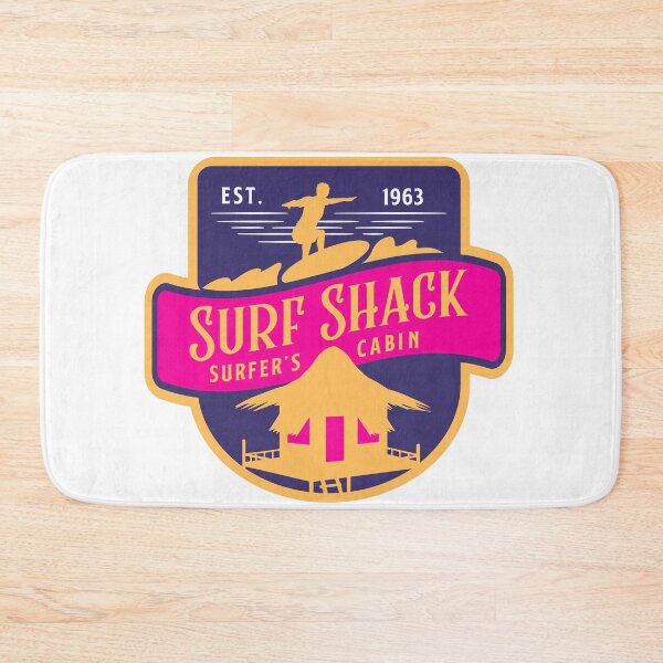 Item preview, Pink Orange Surf Shack Cabin Design - Holiday Collection designed and sold by CreativNode.