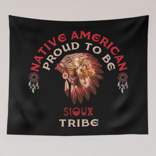 Item preview, Native American Proud To Be Sioux Tribe designed and sold by ZoldicShop.