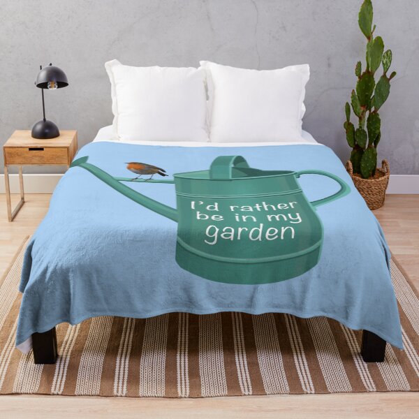 Item preview, Id rather be in my garden designed and sold by Scat the cat.