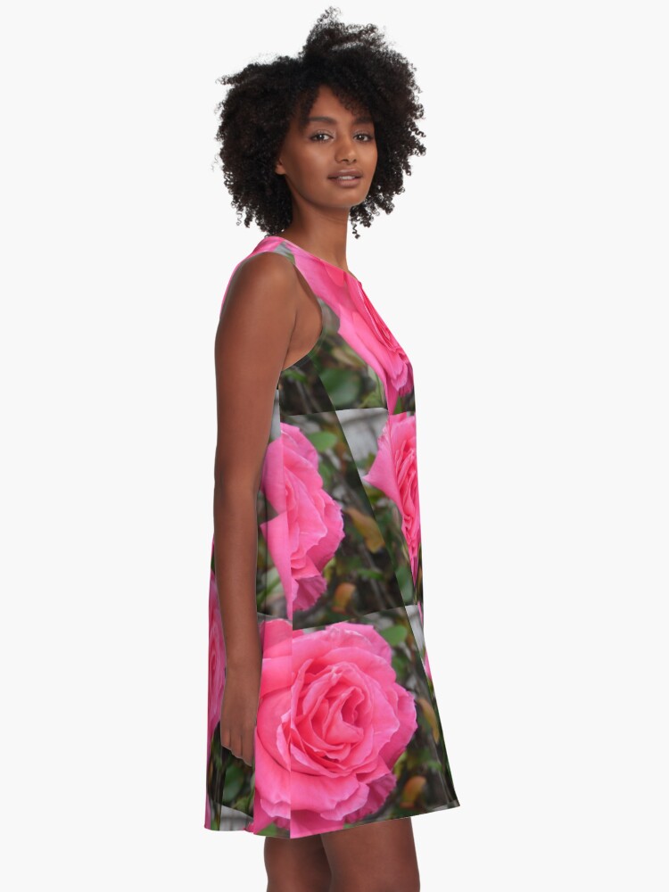 Alternate view of Pink Reverberation A-Line Dress