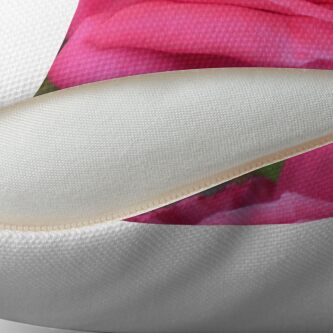 Alternate view of Pink Reverberation Throw Pillow