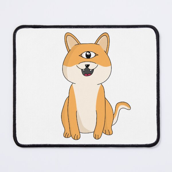 Item preview, One eye cartoon Shiba Inu designed and sold by Timo Dubisar.