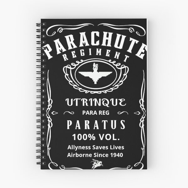 Item preview, Parachute Regiment Whiskey Bottle Design  designed and sold by PinnockDesigns.