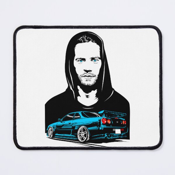 Item preview, Paul Walker Blue Sport Racing Car Fast Drift designed and sold by halleinstyle.