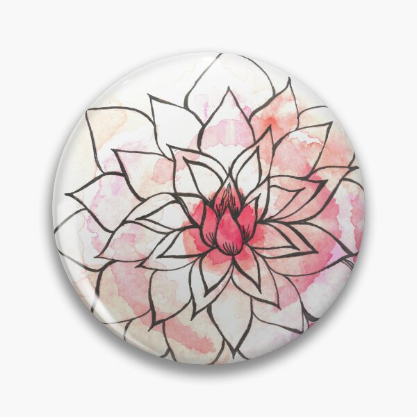 Item preview, Watercolor Lotus Flower Mandala designed and sold by CarlaBedia.
