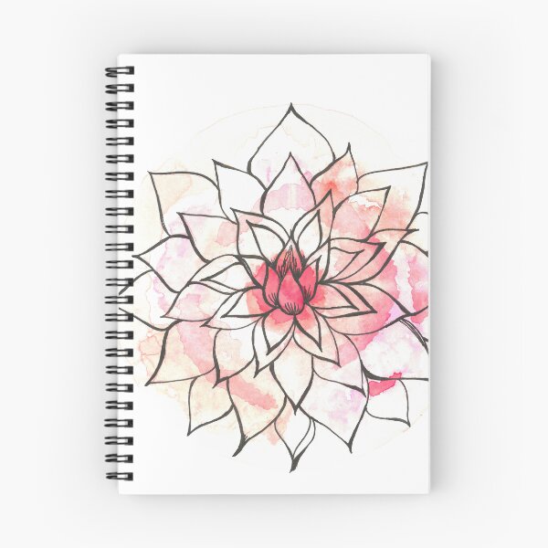Item preview, Watercolor Lotus Flower Mandala designed and sold by CarlaBedia.