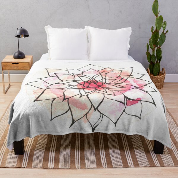 Item preview, Watercolor Lotus Flower Mandala designed and sold by CarlaBedia.