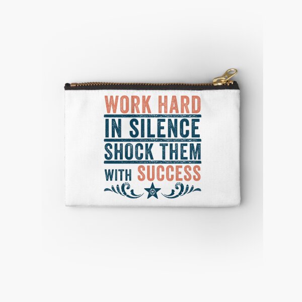 Item preview, Motivational Work Hard in Silence Inspirational Quote designed and sold by wingstar.