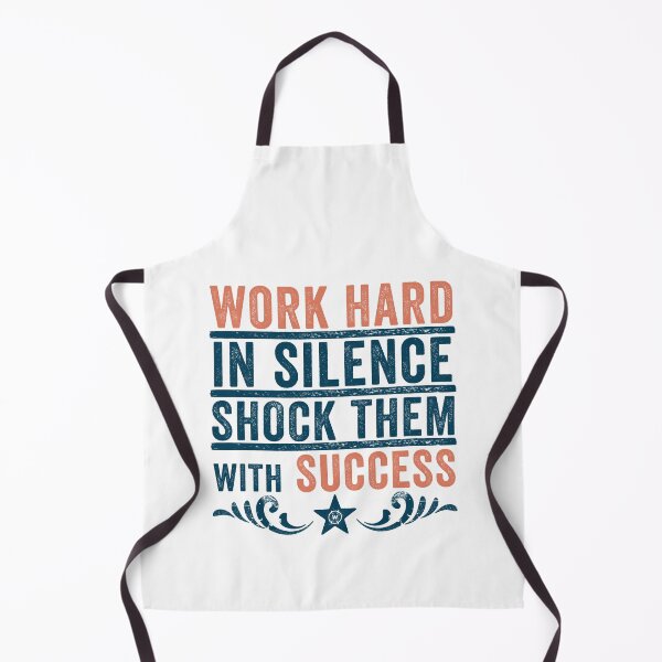 Item preview, Motivational Work Hard in Silence Inspirational Quote designed and sold by wingstar.