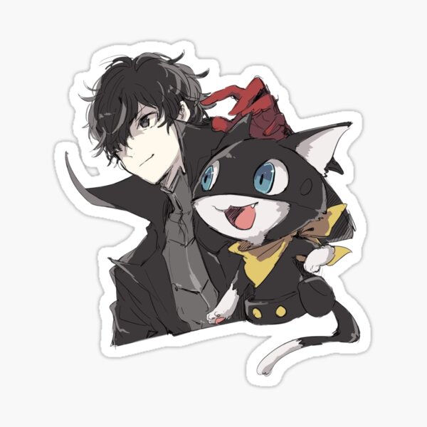 Persona 5 - Joker and Mona — Radiant Grey