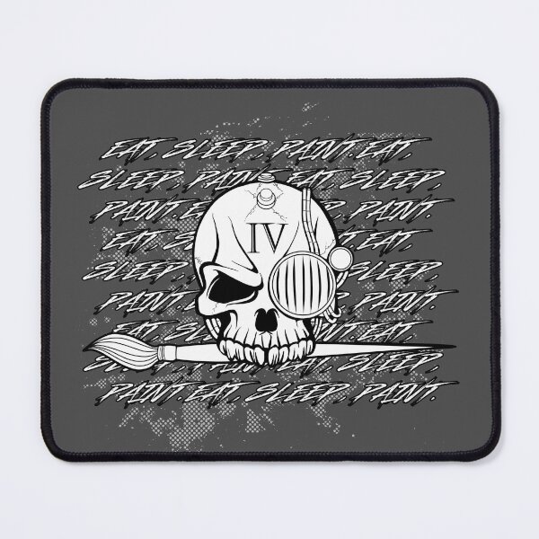 Item preview, Eat Sleep Paint designed and sold by SideQuest - Scribbled Chaos!.