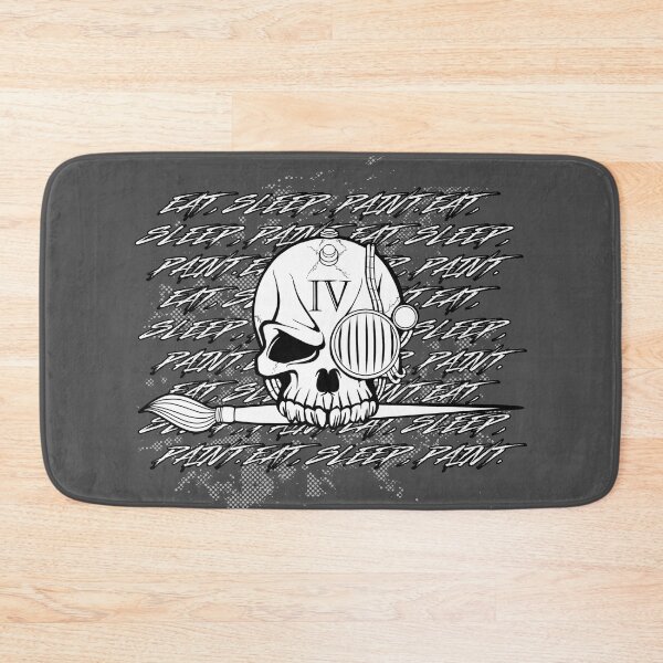 Item preview, Eat Sleep Paint designed and sold by SideQuest - Scribbled Chaos!.