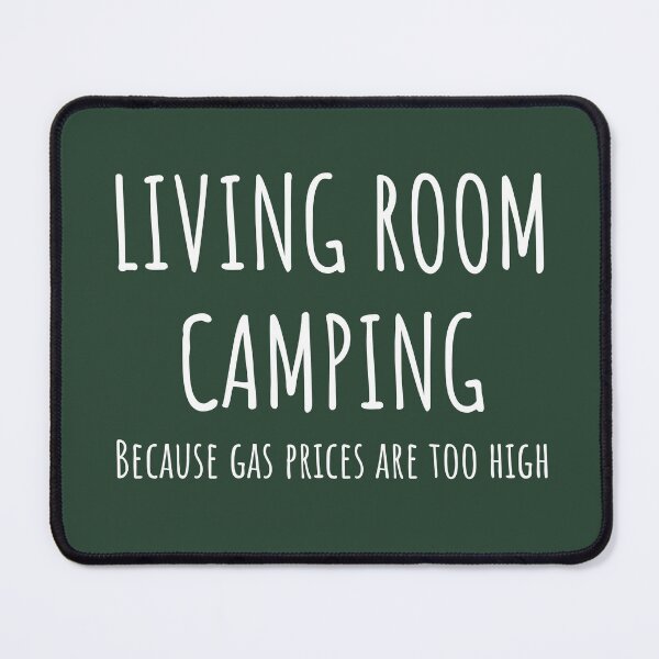 Item preview, Funny Camping Living Room Camping designed and sold by champagnemoment.
