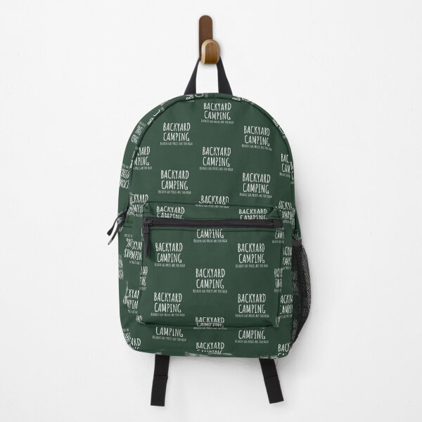 Item preview, Funny Camping Backyard Camping designed and sold by champagnemoment.