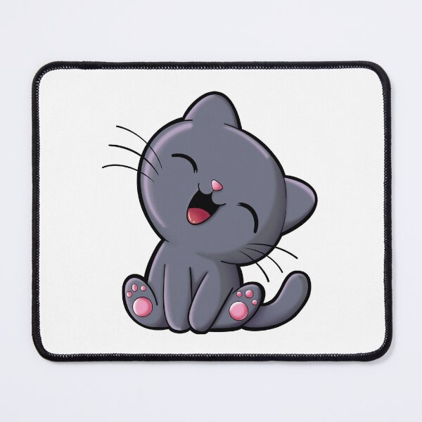 Item preview, The Cat Who Smiled designed and sold by Raznay.