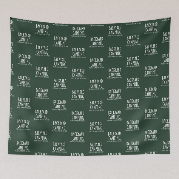 Item preview, Funny Camping Backyard Camping  designed and sold by champagnemoment.