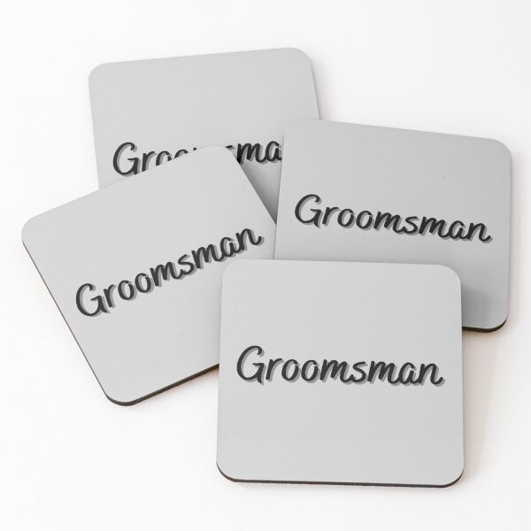 Item preview, Groomsman designed and sold by joysandone.