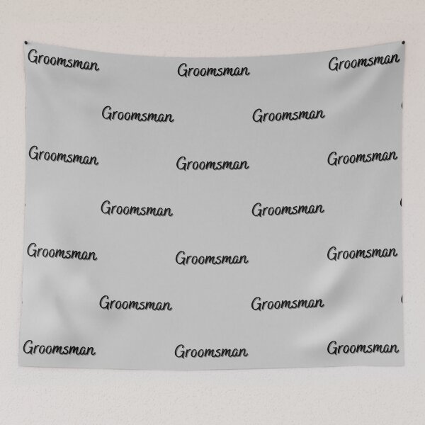 Item preview, Groomsman designed and sold by joysandone.