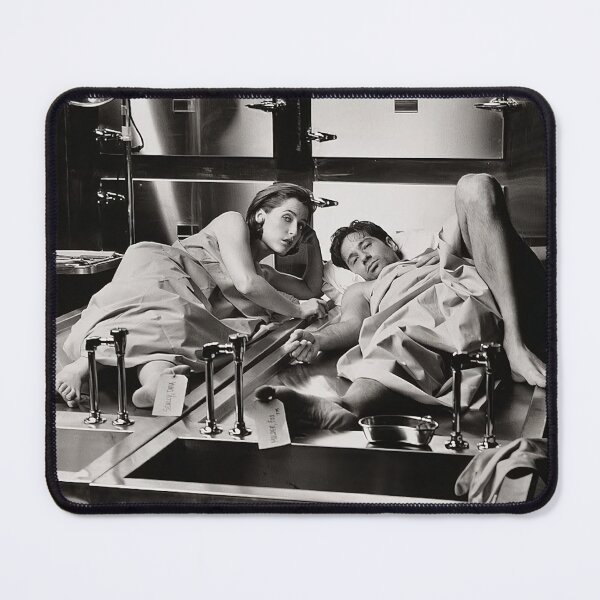 Item preview, Mulder and Scully Autopsy designed and sold by jeeglonganren.