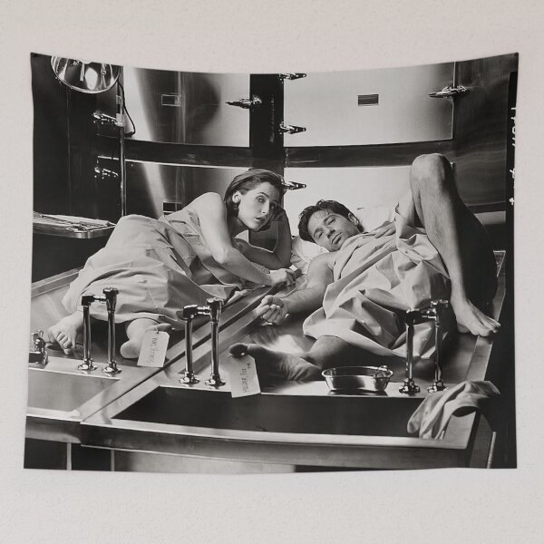 Item preview, Mulder and Scully Autopsy designed and sold by jeeglonganren.
