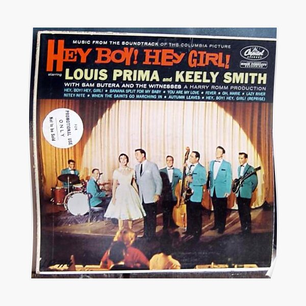 Vinyl Album - Louis Prima And Keely Smith With Sam Butera And The Witnesses  - Hey Boy! Hey Girl! Music From The Soundtrack Of The Columbia Picture -  Capitol - France