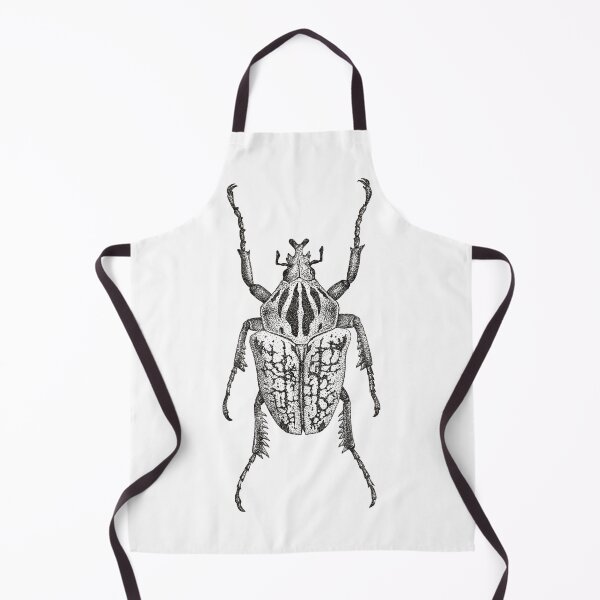 Item preview, Monochromatic Goliath Beetle designed and sold by MothThePainter.