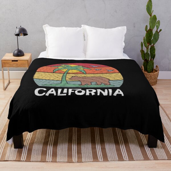 Item preview, RETRO CALIFORNIA BEACH SUNSET BEAR AND PALM TREE SUN designed and sold by sobriowslen.