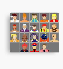 Select Your Character - Street Fighter Alpha 2 Canvas Print
