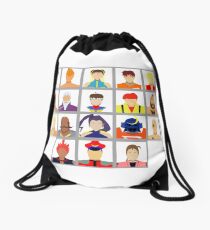 Select Your Character - Street Fighter Alpha 2 Drawstring Bag