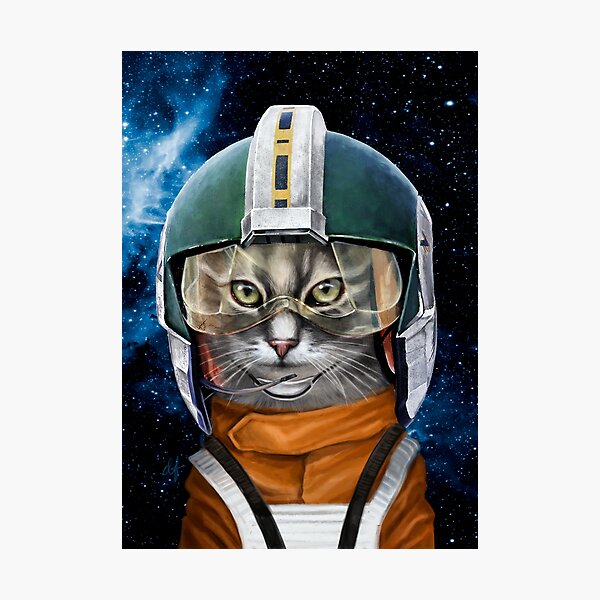 Item preview, Rebel Space Cat designed and sold by artsydenise.