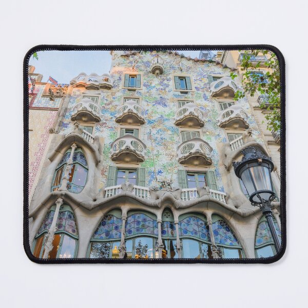 Item preview, Gaudi Tile Barcelona Architecture Building designed and sold by BlankaDesigns.