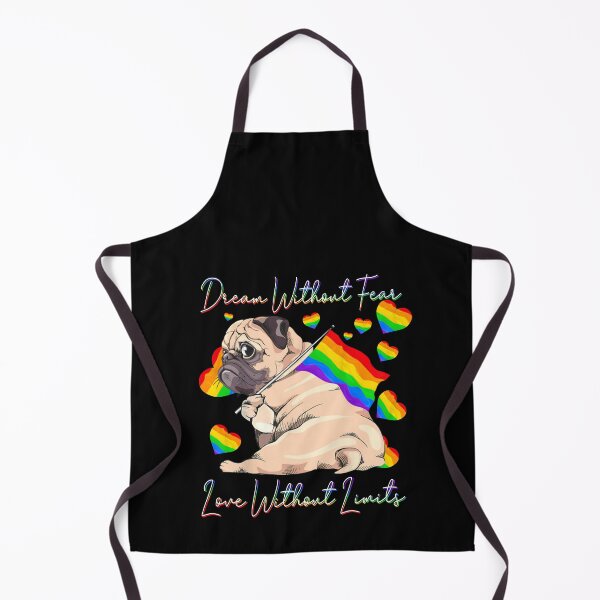 Item preview, Sueña sin miedo amor sin limites gracioso pug lgbt designed and sold by Marika1100.