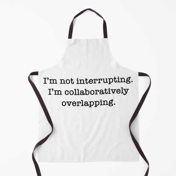 Item preview, quote about interrupting designed and sold by hookline.