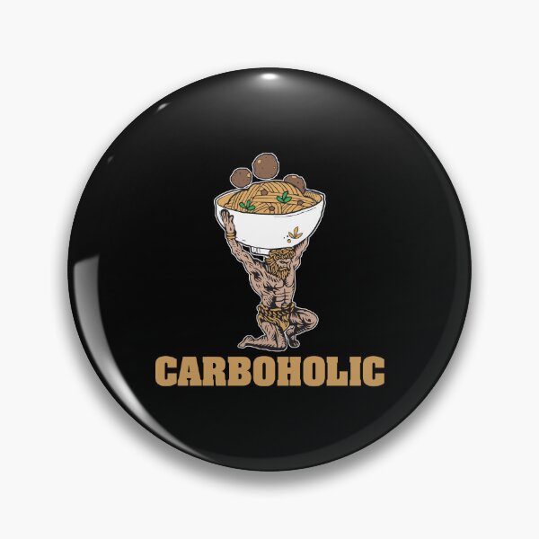 Item preview, Carboholic Funny Carbohydrate Loading Noodles designed and sold by StrongShirts.
