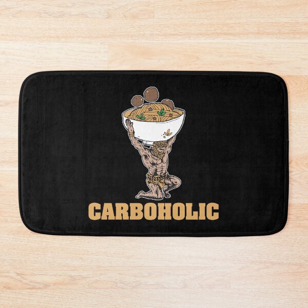 Item preview, Carboholic Funny Carbohydrate Loading Noodles designed and sold by StrongShirts.