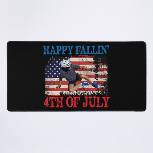 Item preview, Joe Biden Happy falling off bicycle Biden bike 4th of July designed and sold by adolfonewell04.