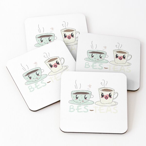 Item preview, Cute Teacups Bes Teas Besties designed and sold by CRO-DESIGN.