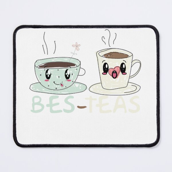 Item preview, Cute Teacups Bes Teas Besties designed and sold by CRO-DESIGN.