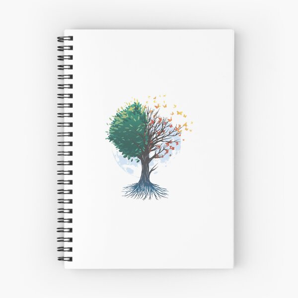 Item preview, tree-of-butterflies-autumn-t-shirt-design designed and sold by JAMALSTORE92.